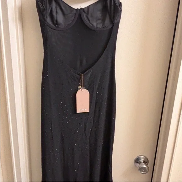 MESHKI NOVAH Diamante Maxi Dress - Picture 5 of 8